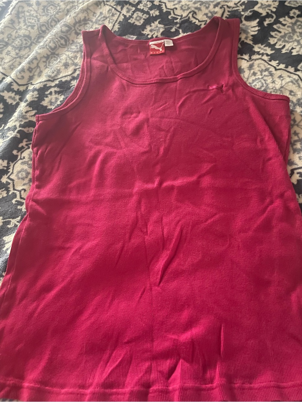 Puma Women's Raspberry Ribbed Tank